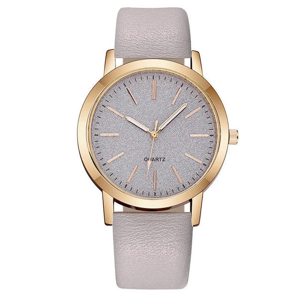 Quartz Starry Sky Watch - Leather Strap