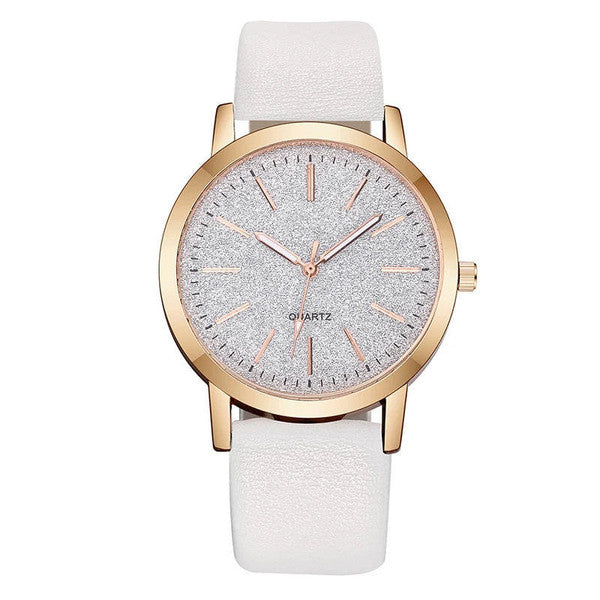 Quartz Starry Sky Watch - Leather Strap