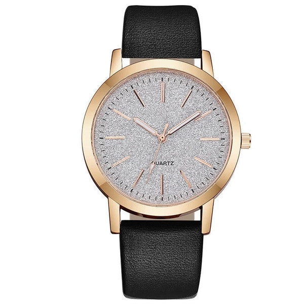 Quartz Starry Sky Watch - Leather Strap