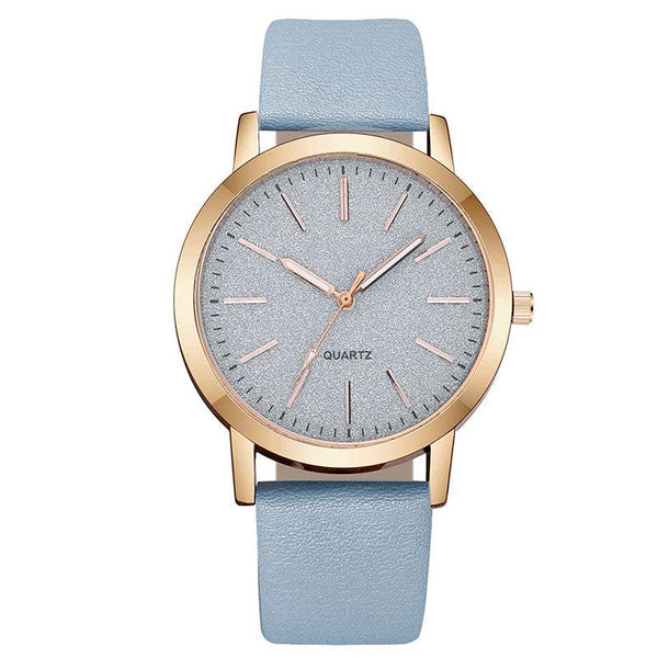 Quartz Starry Sky Watch - Leather Strap