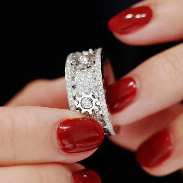 3D Geometric Crystal Ring