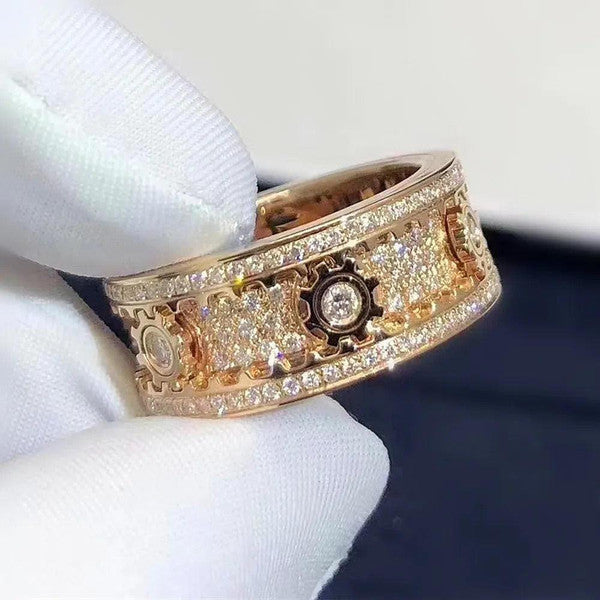 3D Geometric Crystal Ring