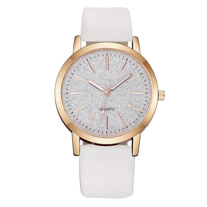 Quartz Starry Sky Watch - Leather Strap
