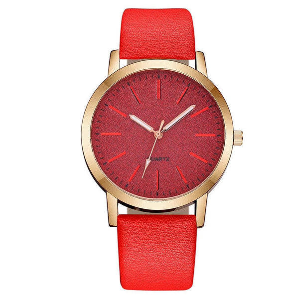 Quartz Starry Sky Watch - Leather Strap